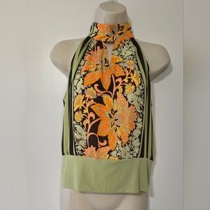 7th Avenue Design Studio New York & Company Sleevless Halter Neck Top - Size XS